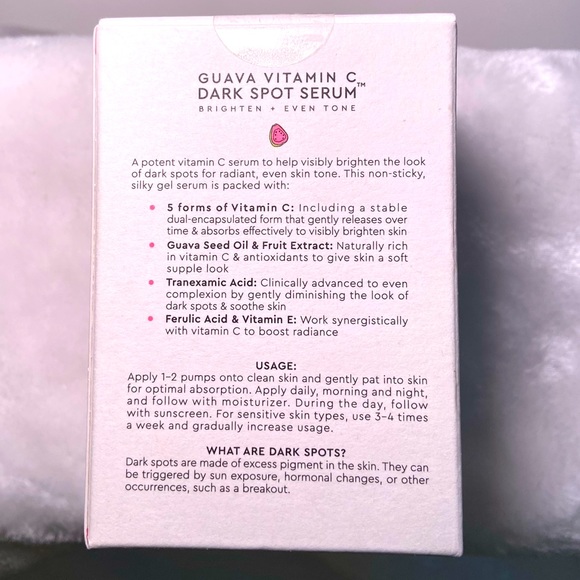 GLOW RECIPE Vitamin C Guava Dark Spot Treatment Product Full Size BNIB - Picture 9 of 10